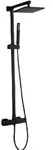 Aufputz-duschsystem Bernstein Sedal-thermostat 8921b Basic Schwarz Ohne...