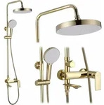 Duschgarnitur Veneta Gold - Rea