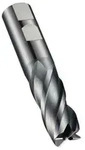 Schaftfr&auml;ser S814hb Din 6527l D.25mm Gesamt-l.121mm Schneiden-l.45mm Hm Alcrn