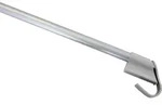 Gardinia Klemm-vitragenstange Silber, 75 - 125 Cm Vitragestangen