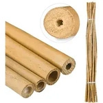 Relaxdays - Bambusst&auml;be 150cm, Aus Nat&uuml;rlichem Bambus, 25 St&uuml;ck,...