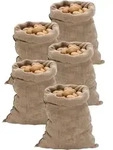 Jutes&auml;cke 5 St&uuml;ck 60 X 105 Cm 100 % Jute 220 G/m2 Vidaxl
