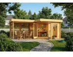 Alpholz 5-eck Gartenhaus Pepe Optima Gartenhaus Aus Holz In Pinie, Holzhaus Mit...