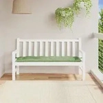 Gartenbank-auflage Blattmuster 150x50x7 Cm Oxford-gewebe Vidaxl