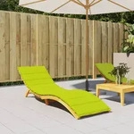 Sonnenliegen-auflage Hellgr&uuml;n 200x50x3 Cm Oxford-gewebe Vidaxl