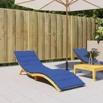 Sonnenliegen-auflage K&ouml;nigsblau 200x50x3 Cm Oxford-gewebe Vidaxl