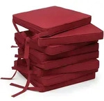 8er Set Loft Sk Stuhlkissen Rot, 45x40x5cm