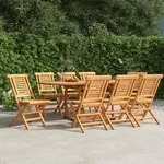Gartenst&uuml;hle 8 Stk. Klappbar 47x63x90 Cm Massivholz Teak Vidaxl