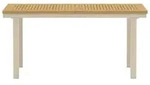 Panama Gartentisch 90x160cm Natur.