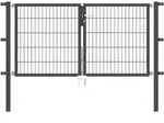 Alberts - Doppeltor Flexo, Fvz.anthr.kst.b.ral 7016, Lichte Bxh2000x1000,