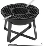 Feuerstelle Mit Grillfunktion, &Oslash; 50 Cm, Gusseisern