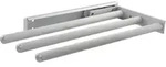 Geschirrtuch-auszug Pluto 3-armig 325 Mm Alu Silber Matt