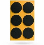 Filzgleiter &Oslash; 40 X 3 Mm Selbstklebend Schwarz