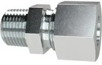 Riegler - Ger. Einschraubversch., Npt 1 A., Rohr-&oslash; 25, Stahl Verz.