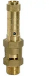 Riegler Sicherheitsventil, Messing, G 1 1/2, Ansprechdruck 4 Bar