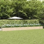 Vidaxl Planter Ivory 770 X 50 X 45 Cm Galvanised Steel