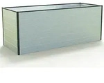 Gfp - Hochbeet Kr&auml;uter-gem&uuml;se-beet Aluminium Christina - 195x77x77cm Formstabil Und
