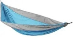 H&auml;ngematte Outdoor Camping Ultraleicht Befestigung 1-2 Personen Blau Grau - Svita