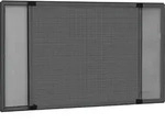 Teleskop-fliegengitter F&uuml;r Fenster Anthrazit (100-193)x75 Cm Vidaxl