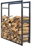 Quick-star - Metall Kaminholzstand 90x25x90cm Kaminholzlager Metallregal...
