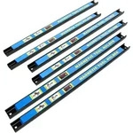 Wiltec Magnetleiste 6er Set 46cm Werkzeughalter Aus Stahl Schiene Als Wandhalterung