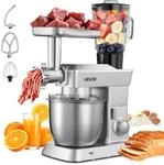 Vevor Multifunktionale K&uuml;chenmaschine Elektrisch 1300 W Mit Edelstahlsch&uuml;ssel...