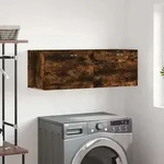 Wandschrank R&auml;uchereiche 100x36,5x35 Cm Holzwerkstoff Vidaxl