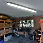Deckenlampe Wei&szlig; Wannenleuchte Led Feuchtraumlampe Garagenlampe, Werkstatt Ip65