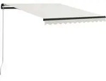 Prolenta Premium Einziehbare Markise Handbetrieben 300 X 250 Cm