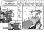 Kappa Topcase-gestell F&uuml;r Bmw F 650gs (04-07), G 650gs (04-07) (mit...