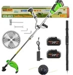 Procraft Ata-40/2 Akku Freischneider 40 V ( 2x 20 V ) 420 Mm Brushless + 2x...