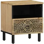 Nachttisch 40x33x46 Cm Massivholz Mango Vidaxl