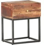 Nachttisch 40x30x50 Cm Raues Akazienholz Vidaxl
