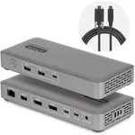 Startech.com 208ue-usb4-dock Laptop-dockingstation & Portreplikator Kabelgebunden