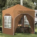 Vidaxl Pop-up Party Tent 192 X 192 X 245 Cm Beige