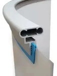 Waterman - Handlaufpaket Premium Aus Aluminium F&uuml;r Rundbecken Bis 480cm