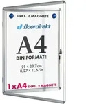 Floordirekt - Schaukasten Innen Premium 28 X 36 Cm 1 X A4 Mit 2 Magneten