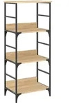 B&uuml;cherregal Sonoma-eiche 50x33x117,5 Cm Holzwerkstoff Vidaxl