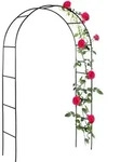 Spetebo - Metall Rosenbogen Gr&uuml;n 240 Cm - Torbogen Rankgitter Gartenbogen...