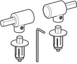 Metallscharniere 598054000 Zu Flow Wc-sitz 575950 - Geberit