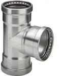 T-st&uuml;ck Sanpress Inox Xl 2318xl In 64,0mm Edelstahl - Viega