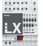 Smart Home-system Luxorliving B6 6 Kan&auml;le Bussystem-bin&auml;reingang - Theben