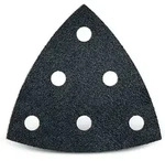 Black Klett-schleifbl&auml;tter, 93 Mm, 6-loch, F. Deltaschleifer, Siliciumcarbid (50