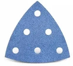 Blue Klett-schleifbl&auml;tter, 93 Mm, 6-loch, F. Deltaschleifer, Zirkonkorund (25...