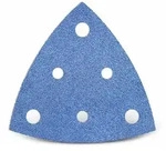 Blue Klett-schleifbl&auml;tter, 82 Mm, 6-loch, F. Deltaschleifer, Zirkonkorund (25...