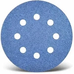 Blue Klett-schleifscheiben, 115 Mm, 8-loch, F. Exzenterschleifer, Zirkonkorund...