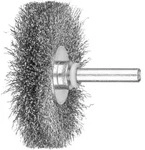 Pferd Tools Rundb&uuml;rste Ungezopft Rbu &Oslash;60x10mm Schaft-&oslash;6 Mm Stahl-draht-&oslash;0,20 10