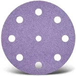 Menzer Klett-schleifscheiben &Oslash; 125 Mm K120 9-loch Set 50 St&uuml;ck 50 Stk