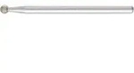 Schleifstift Diamant D126kugelform 3x3mm Pferd
