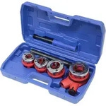 Trutzholm &reg; - 7tlg. Gewindeschneidkluppensatz Rohrgewindeschneidsatz Schneidkluppe